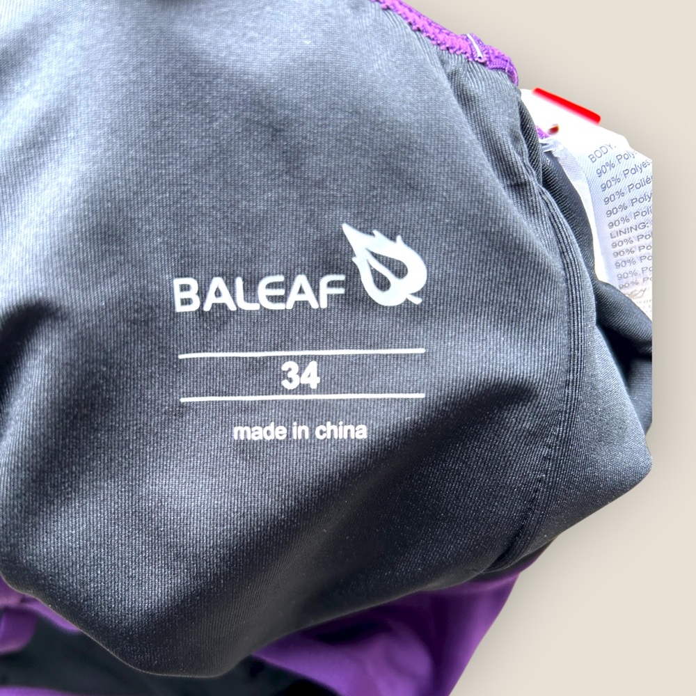 Baleaf Womens Swimsuit 34 Small Adjustable Strap One Piece Swimsuit Grape Royale - Picture 7 of 11